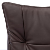 Sedia da Ufficio Marrone in Similpelle 20353