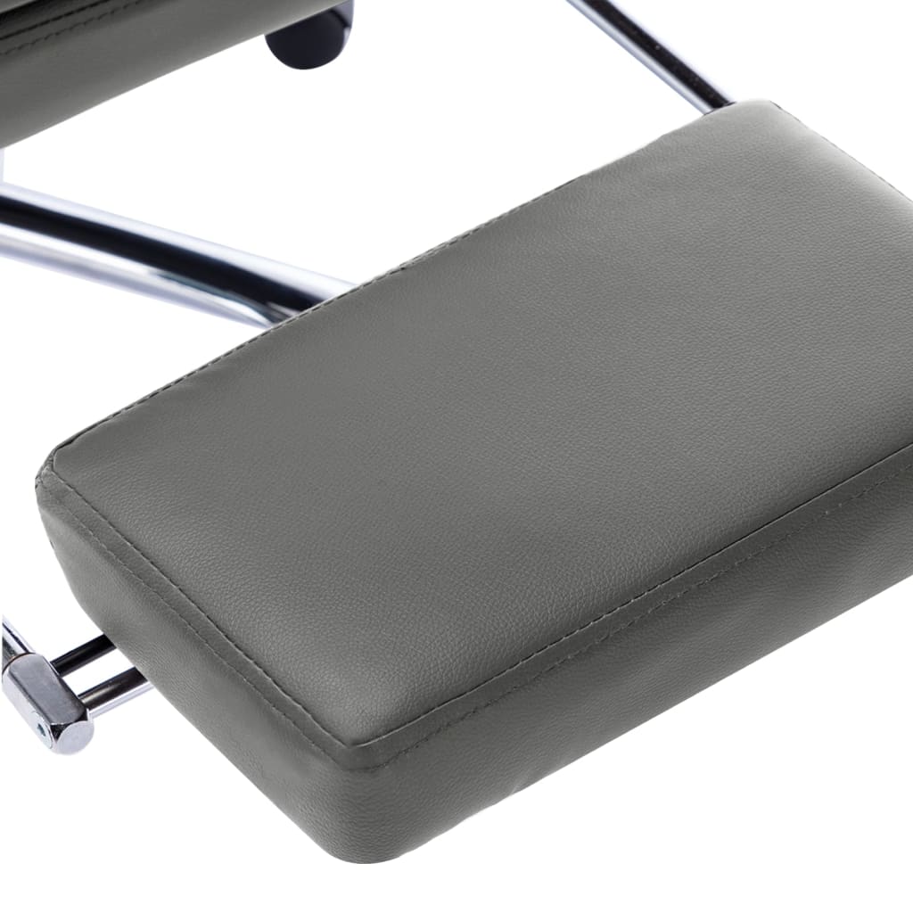 Sedia da Ufficio Massaggiante Antracite in Similpelle 20362