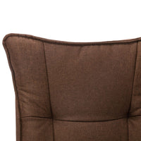 Sedia da Ufficio Marrone in Tessuto cod mxl 34061