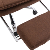 Sedia da Ufficio Marrone in Tessuto cod mxl 9248