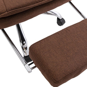 Sedia da Ufficio Marrone in Tessuto cod mxl 9248