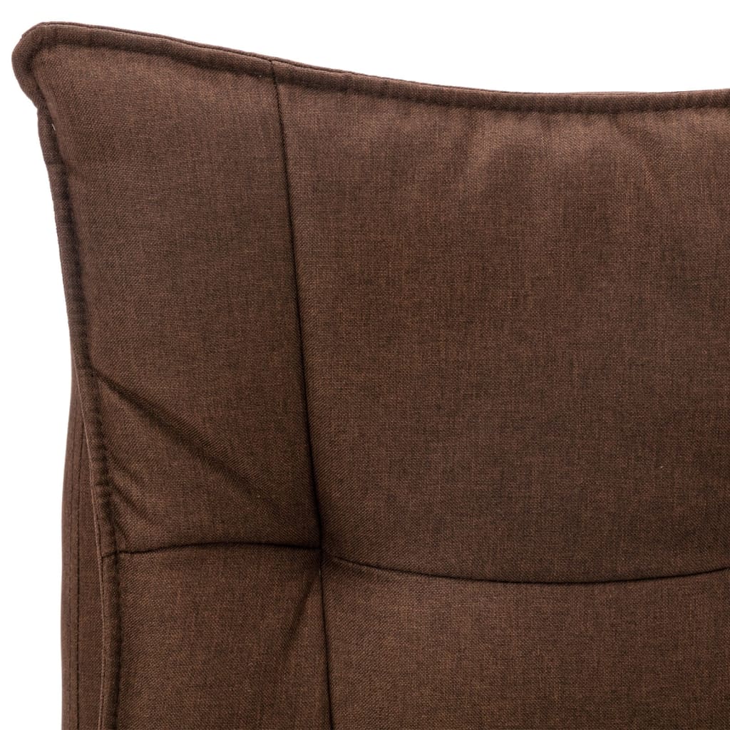 Sedia Massaggiante da Ufficio Marrone in Tessuto cod mxl 22985