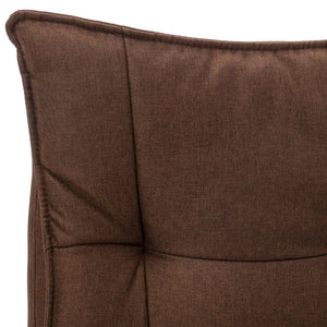 Sedia Massaggiante da Ufficio Marrone in Tessuto cod mxl 27646