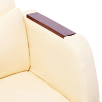 Sedia da Ufficio Crema in Similpelle 20378