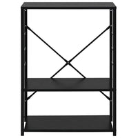 Mobile per Microonde Nero 60x39,6x79,5 cm Legno Multistrato 288234