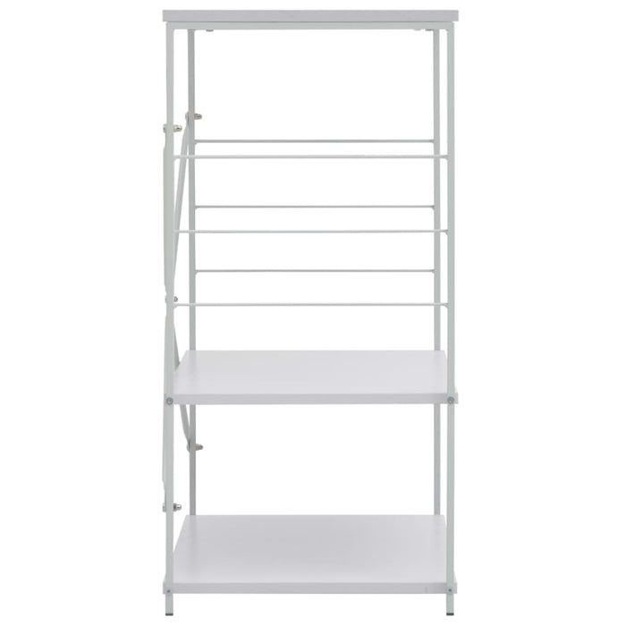 Mobile per Microonde Bianco 60x39,6x79,5 cm Legno Multistrato 288236