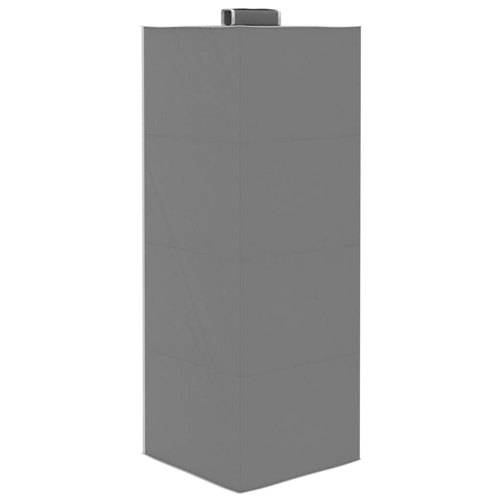 Organizer per Armadio da Appendere con 4 Ripiani 2 pz Tessuto 288324