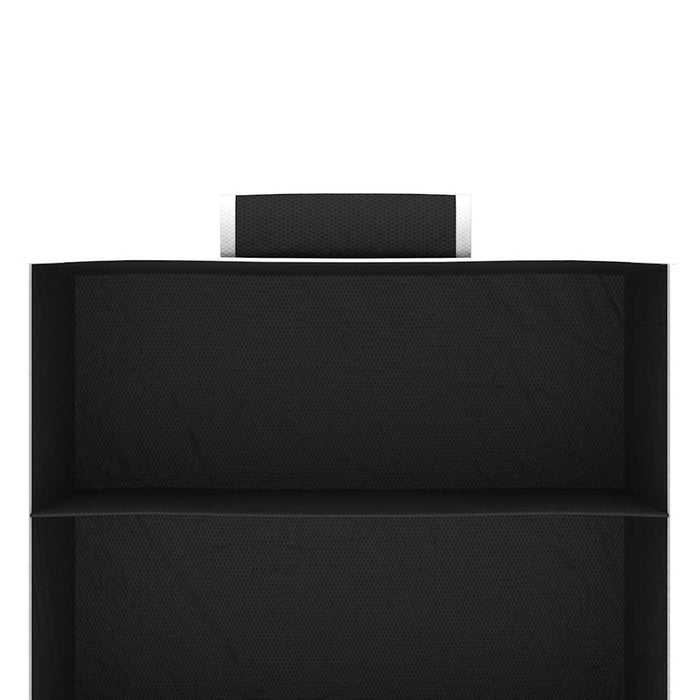 Organizer per Armadio da Appendere 2 pz con 10 Ripiani Tessuto 288327