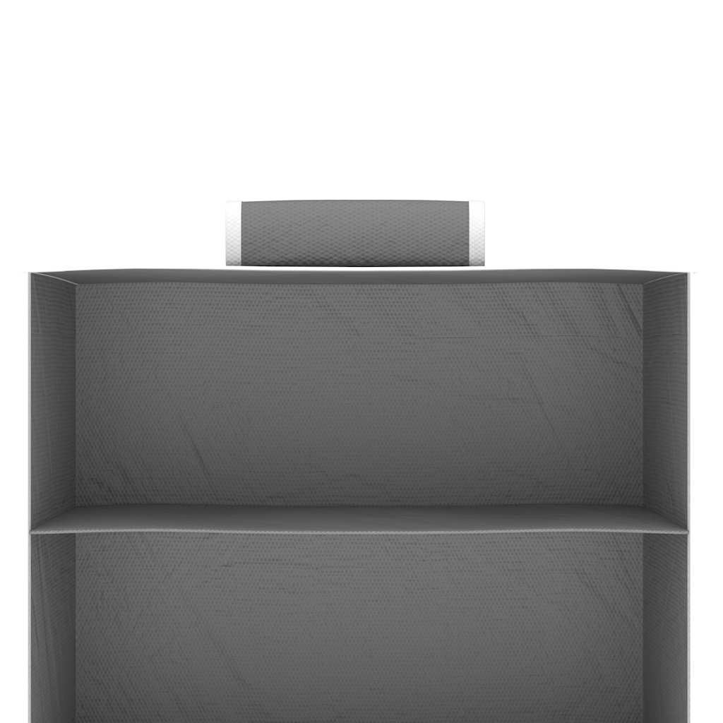 Organizer per Armadio da Appendere 2 pz con 10 Ripiani Tessuto 288328