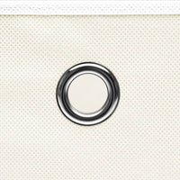 Scatole con Coperchi 4 pz Bianche 32x32x32 cm in Tessuto cod mxl 42952