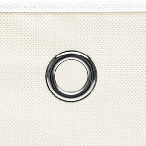 Scatole con Coperchi 4 pz Bianche 32x32x32 cm in Tessuto cod mxl 42952