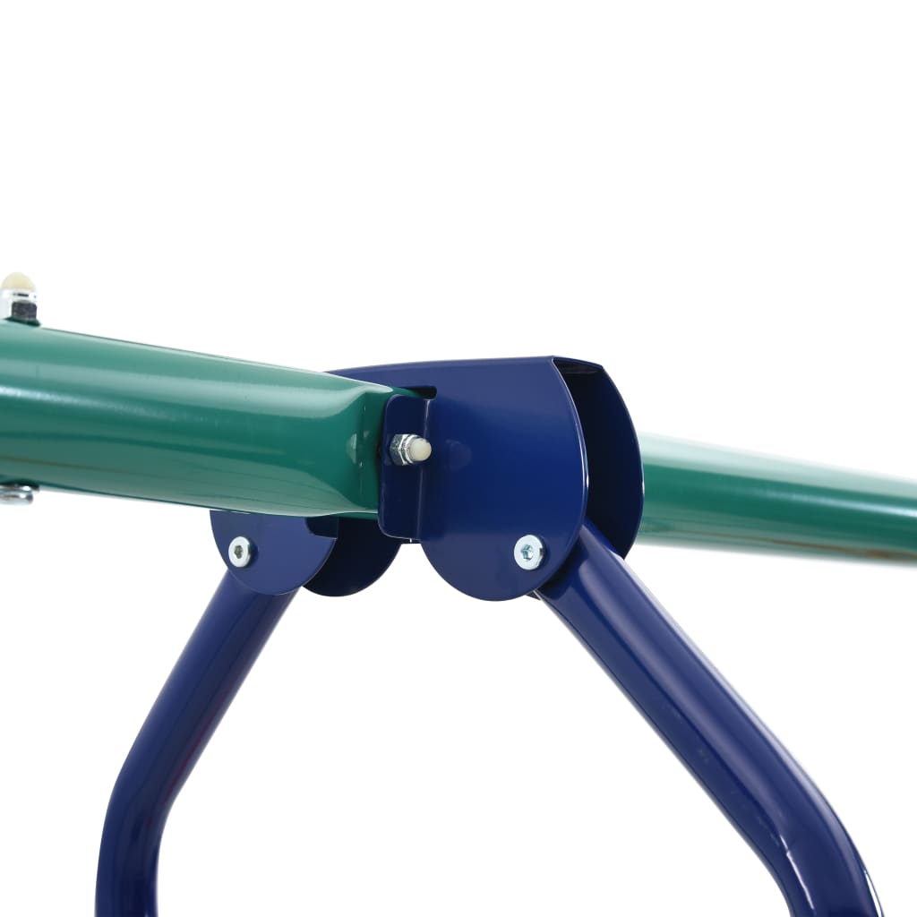 Set Altalene con Anelli per Ginnastica e 4 Sedili in Acciaio 92315