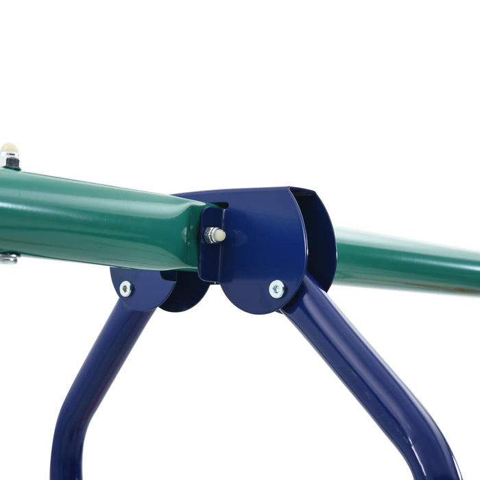 Set Altalene con Anelli per Ginnastica e 4 Sedili in Acciaio 92315