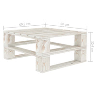 Set Salotto da Giardino su Pallet 5pz con Cuscini Neri in Legno 3052368