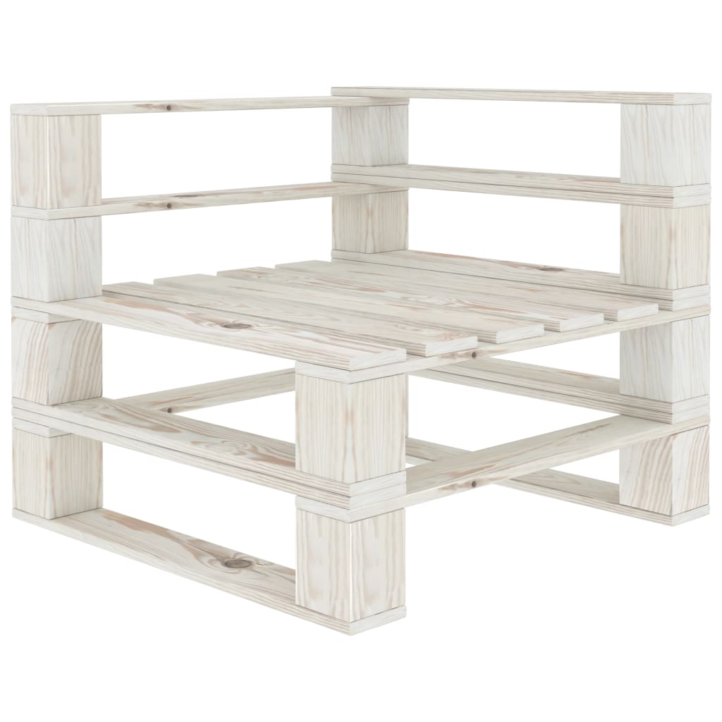 Set Salotto da Giardino su Pallet 6 pz Cuscini Antracite Legno 3052379