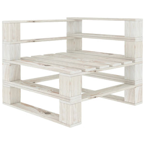 Set Salotto da Giardino su Pallet 6 pz Cuscini Antracite Legno 3052379
