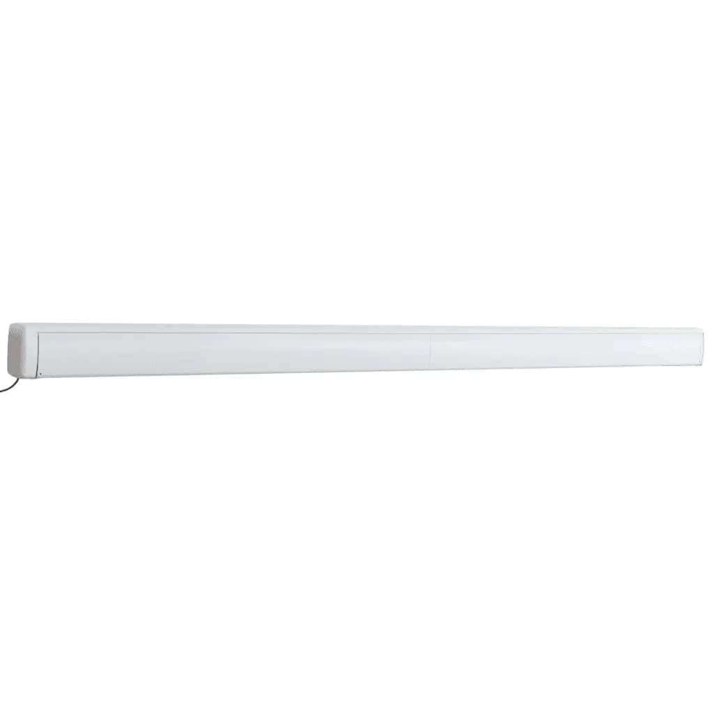 Tenda a Cassonetto Motorizzata 350x250 cm Blu e Bianco 3052656