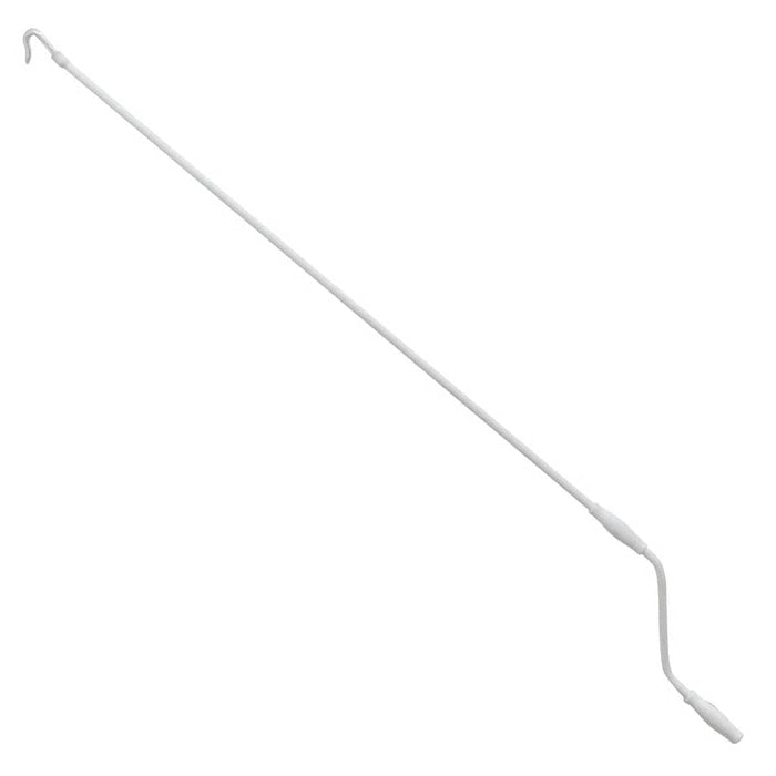 Tenda a Cassonetto Manuale 350x250 cm Blu e Bianca 3052671