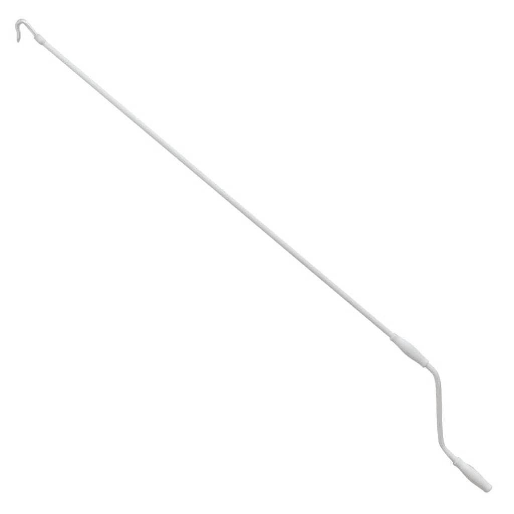 Tenda a Cassonetto Manuale 350x250 cm Blu e Bianca 3052671