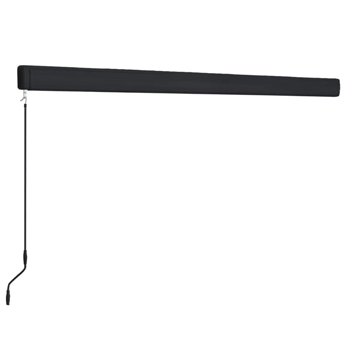 Tenda a Cassonetto Manuale 350x250 cm Blu e Bianca 3052701