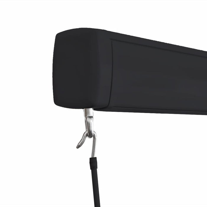 Tenda a Cassonetto Manuale 350x250 cm Blu e Bianca 3052701