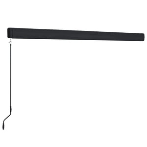 Tenda a Cassonetto Manuale 400x300 cm Blu e Bianca 3052704