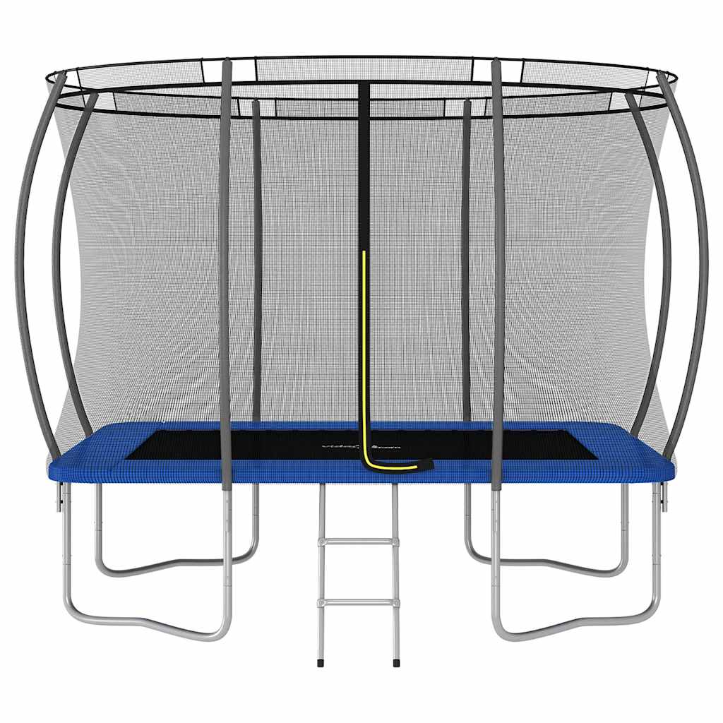 Set Trampolino Rettangolare 274x183x76 cm 150 kg