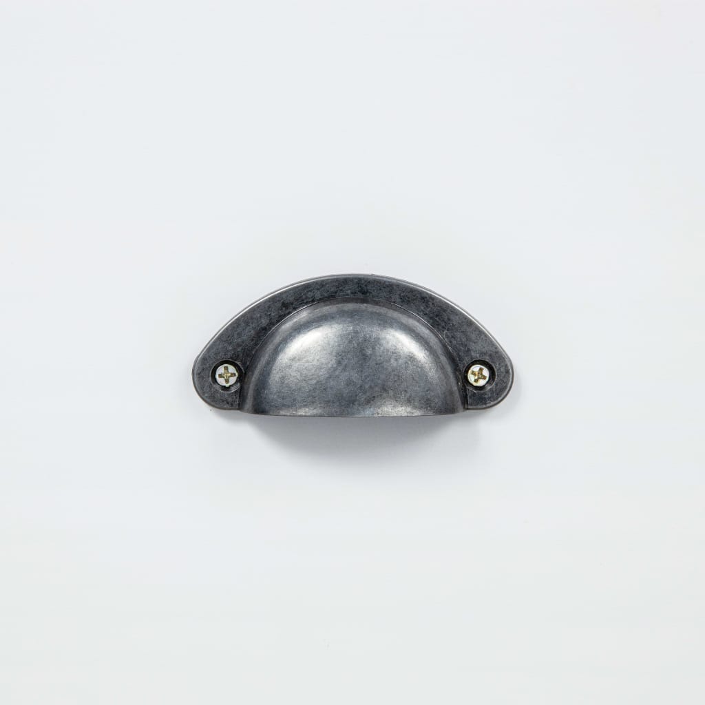 Comodino Hill Bianco 46x35x49,5 cm Legno Massello di Pino 288904