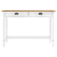 Consolle Hill con 2 Cassetti 110x45x74 cm in Massello di Pino 288994