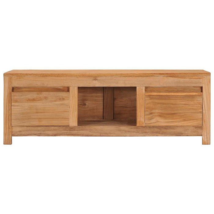 Mobile Porta TV 100x30x35 cm in Legno Massello di Teak cod mxl 25244