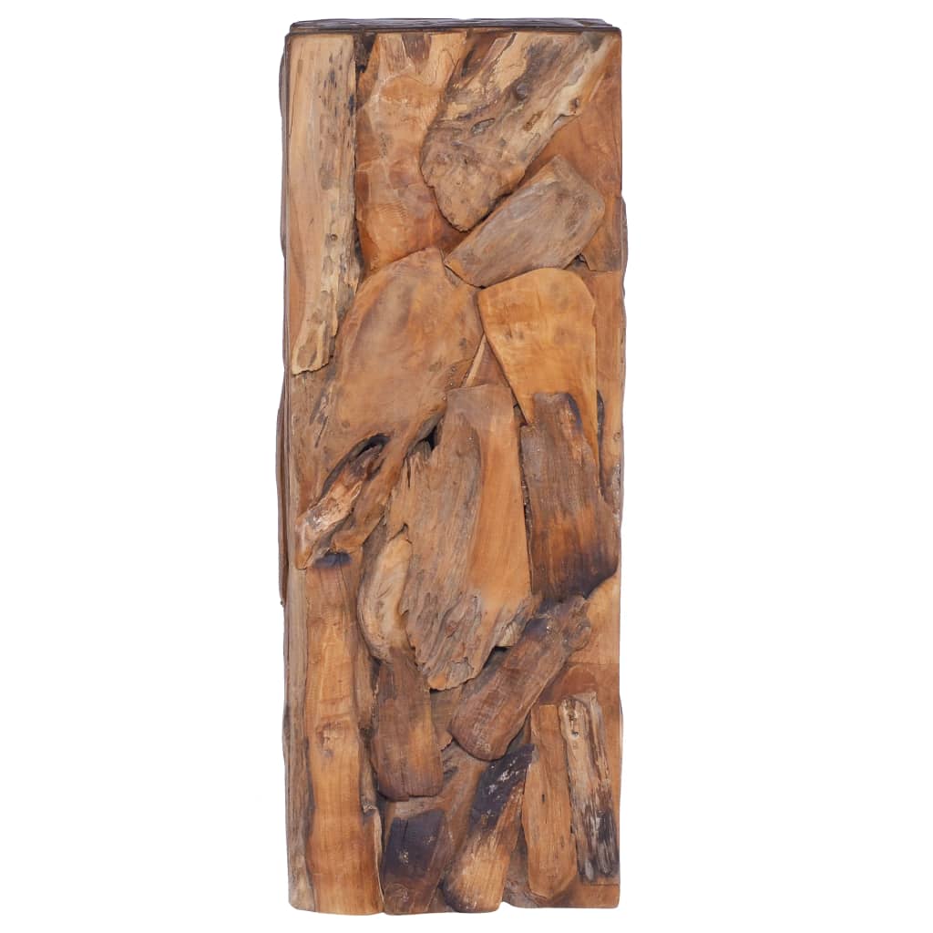 Tavolino da Salotto 30x30x80 cm in Legno Massello di Teak 288807