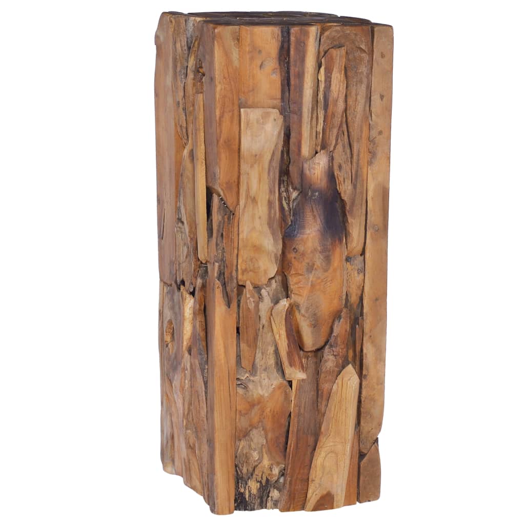 Tavolino da Salotto 30x30x80 cm in Legno Massello di Teak 288807