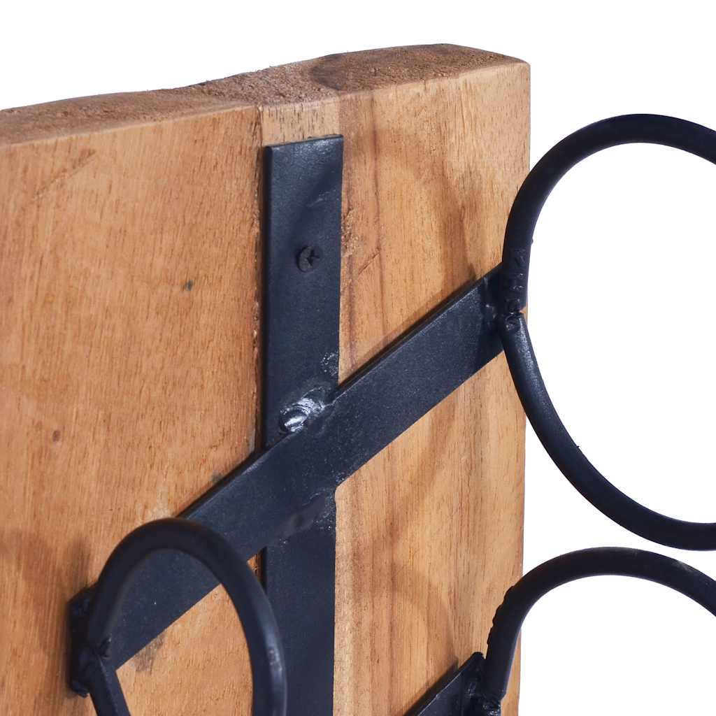 Cantinetta per 6 Bottiglie 35x35x100 cm in Legno di Teak 288809