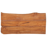 Panchina da Giardino 80 cm in Legno Massello di Teak 288816