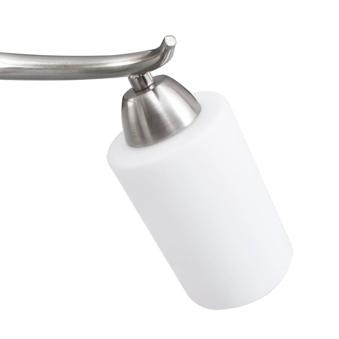 Lampadario Paralume in Ceramica a Cono Bianco 3 Lampadine E14 cod mxl 75500