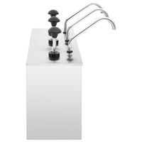 Distributore di Salsa in Acciaio Inossidabile 3 x 3,5 L cod mxl 68984