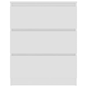 Credenza Bianca 60x35x76 cm in Legno Multistrato