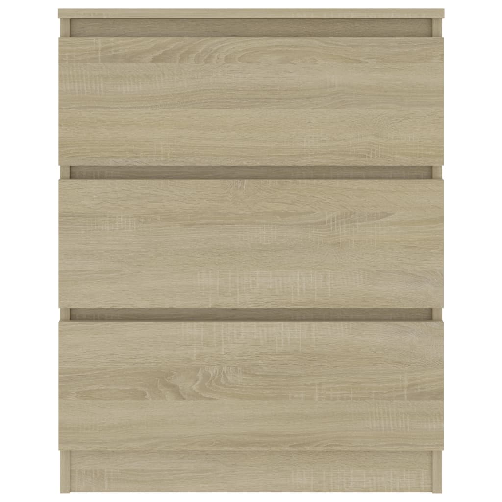 Credenza Rovere Sonoma 60x35x76 cm in Legno Multistrato 801385