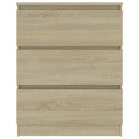 Credenza Rovere Sonoma 60x35x76 cm in Legno Multistrato 801385