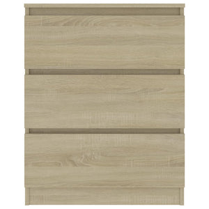 Credenza Rovere Sonoma 60x35x76 cm in Legno Multistrato 801385