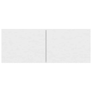 Mobile Porta TV Bianco 80x30x30 cm in Legno Multistrato 801472