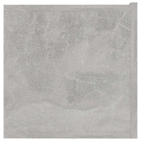 Mobile Porta TV Grigio Cemento 80x30x30 cm in Legno Multistrato 801476