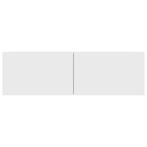 Mobile Porta TV Bianco 100x30x30 cm in Truciolato