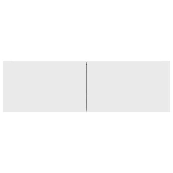 Mobile Porta TV Bianco 100x30x30 cm in Truciolato