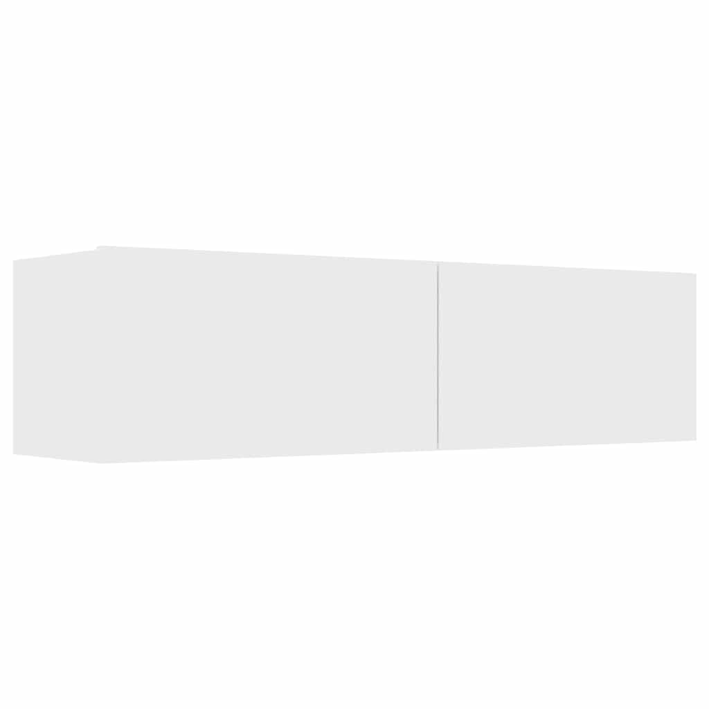 Mobile TV Bianco 120x30x30 cm in Truciolato