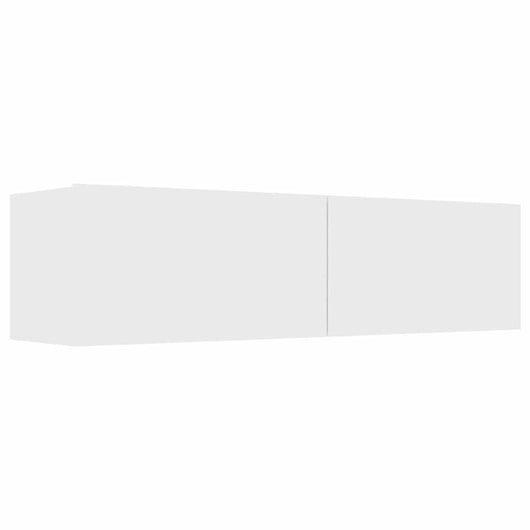 Mobile TV Bianco 120x30x30 cm in Truciolato