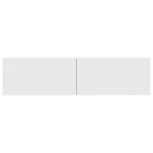 Mobile Porta TV Bianco 120x30x30 cm in Legno Multistrato 801490