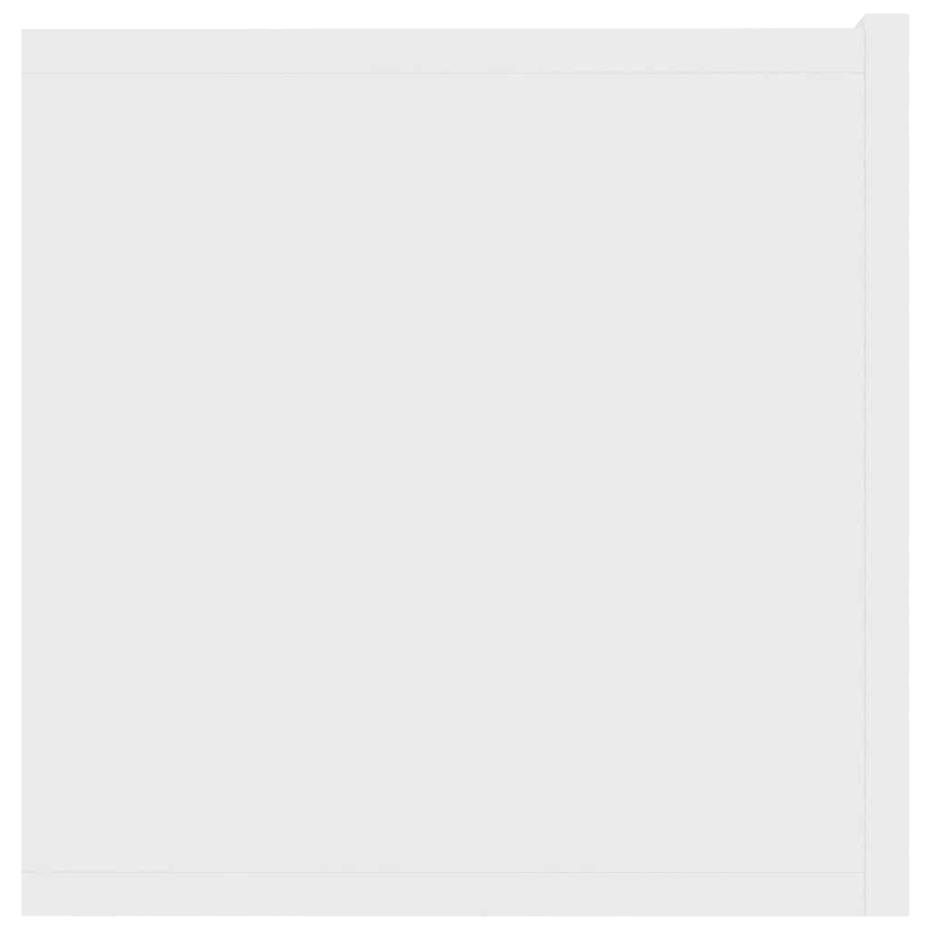 Mobile Porta TV Bianco 120x30x30 cm in Legno Multistrato 801490