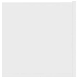 Mobile Porta TV Bianco 120x30x30 cm in Legno Multistrato 801490