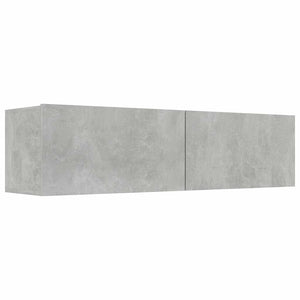 Mobile TV Grigio Cemento 120x30x30 cm in Truciolato